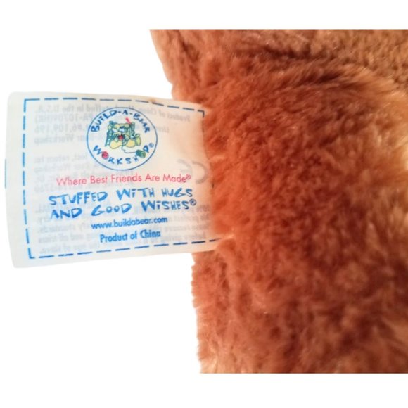 BUILD-A-BEAR WORKSHOP Brown Sugar Puppy 14" Plush 2009 - Picture 5 of 5